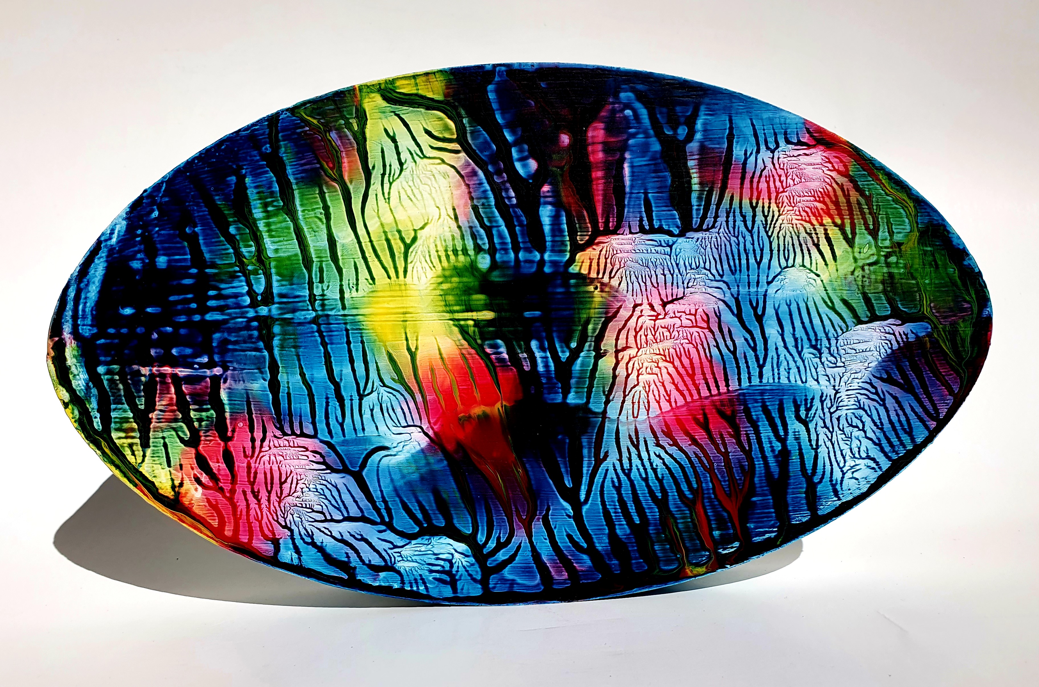 MDF Üzerine Akrilik Boya 15x25 cm Denge 4 2021